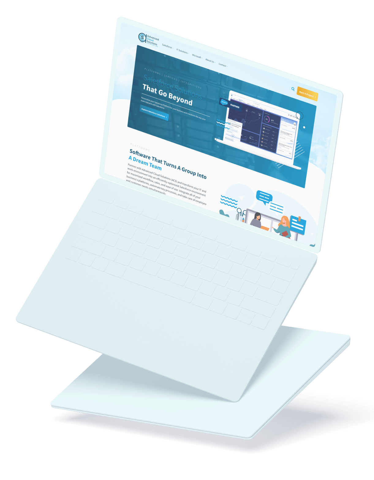 Advanced Cloud Website Design