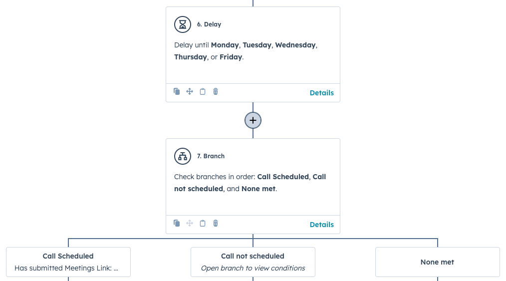 HubSpot Workflow Example