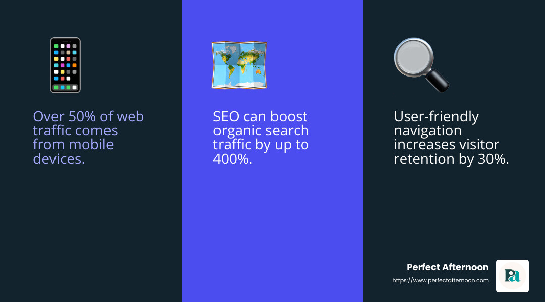 400% increase in organic search traffic for Polymershapes - website design ann arbor mi infographic 3_facts_emoji_blue