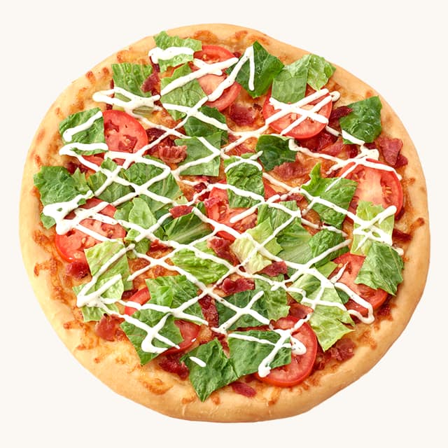 Gourmet BLT pizza